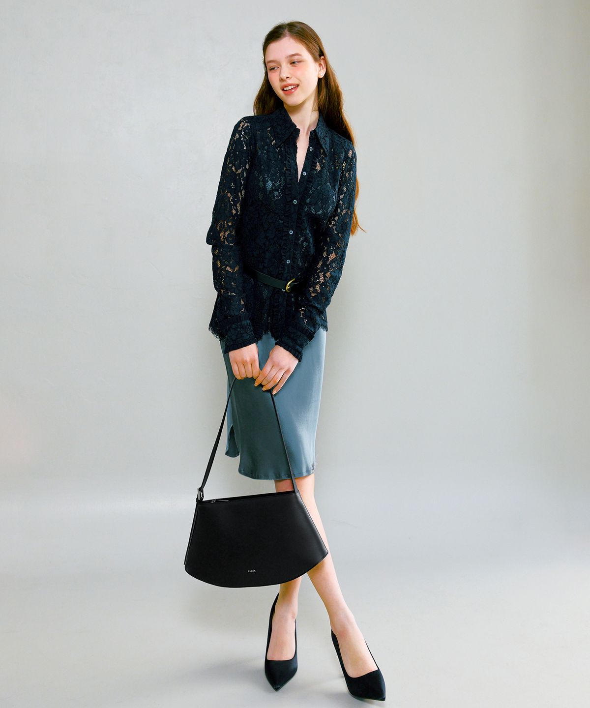 끌라베(CLAVE) 미아 블랙 토트백 (MIA Black Tote Bag)