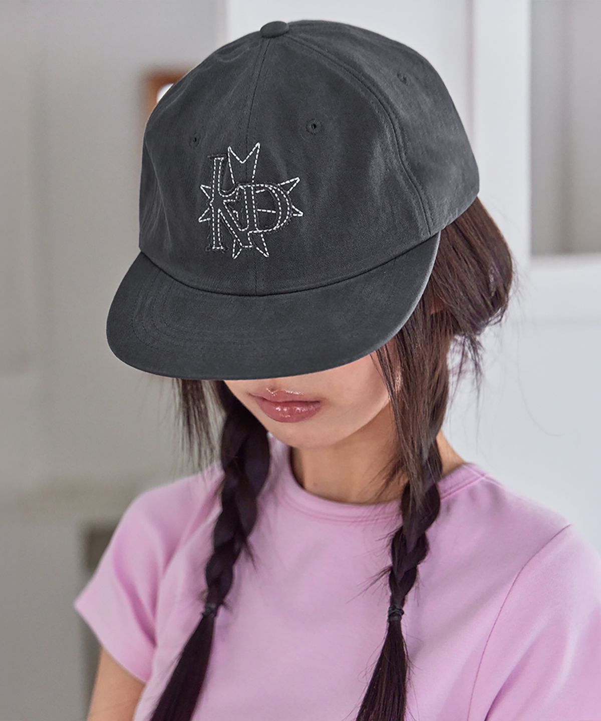런던다다(LONDONDADA) LDN Cut Off Cap, GREY