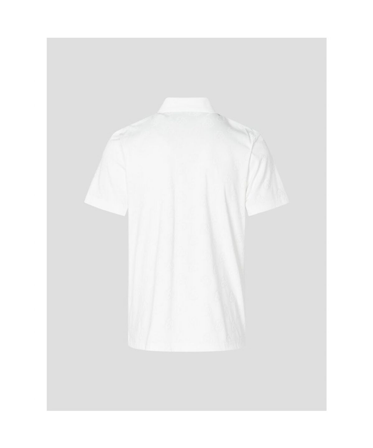 빈폴골프(BEANPOLE GOLF) [HERITAGE] 남성 자가드 반소매 티셔츠 - 화이트