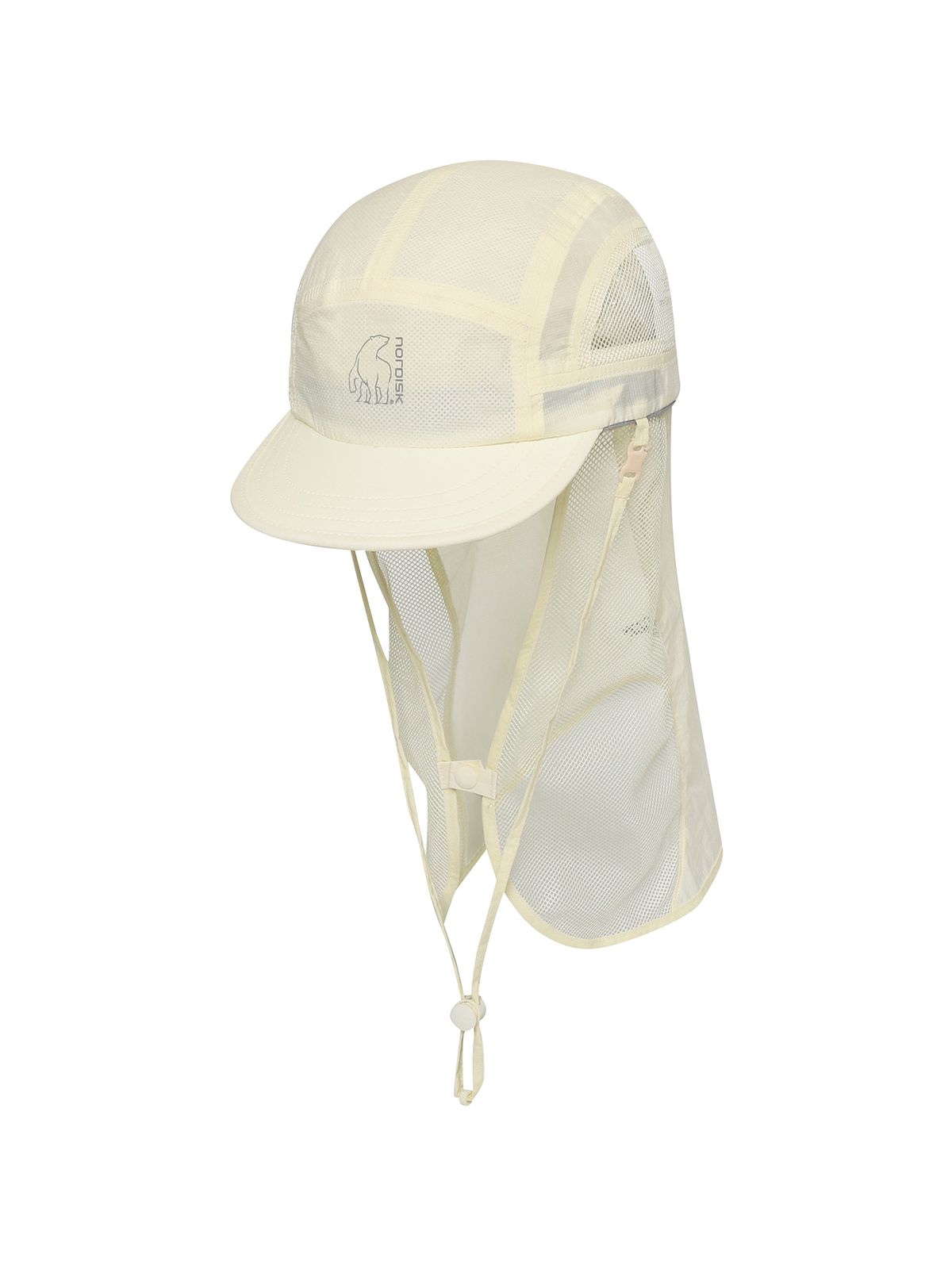 노르디스크(NORDISK) [휘게하이크] 썬쉐이드 캠프캡_Pastel Yellow