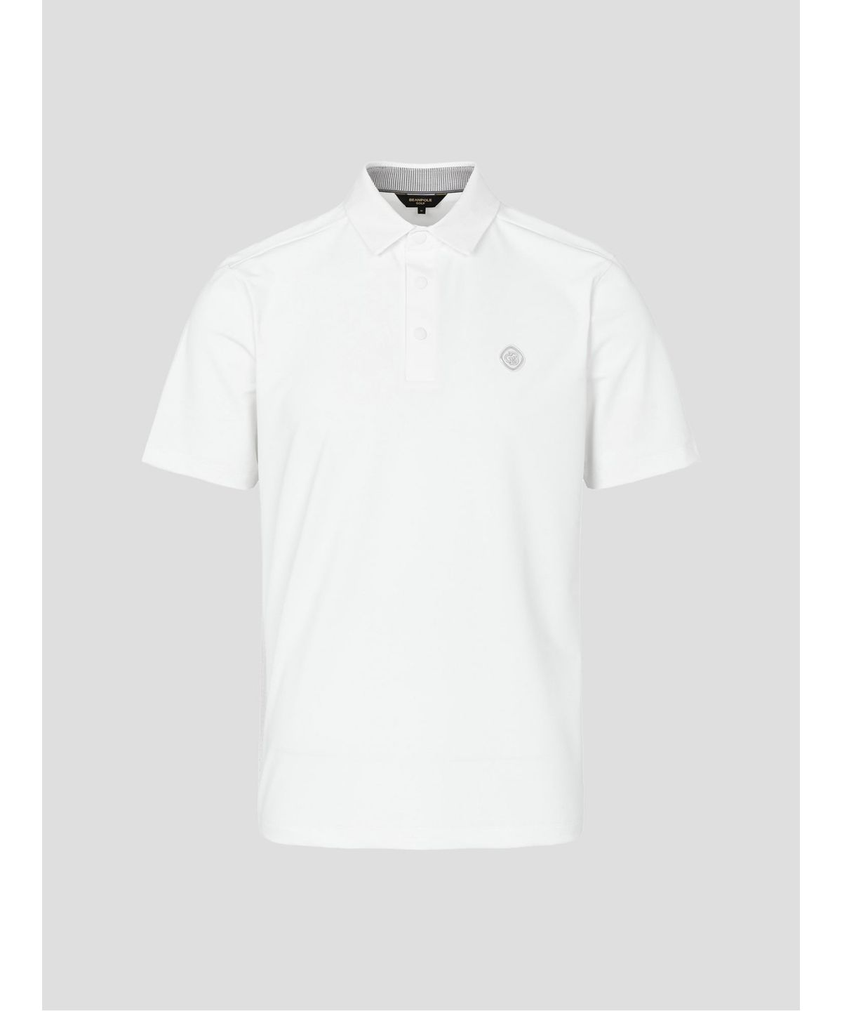빈폴골프(BEANPOLE GOLF) [B_under] 남성 등판 타공 칼라티 - 화이트