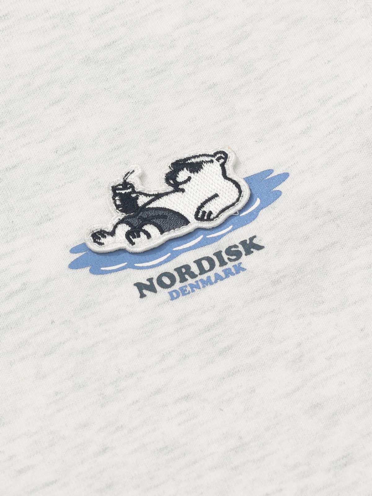 노르디스크(NORDISK) 썸머 폴라베어 반팔 티셔츠 - K_MELANGE L/GREY