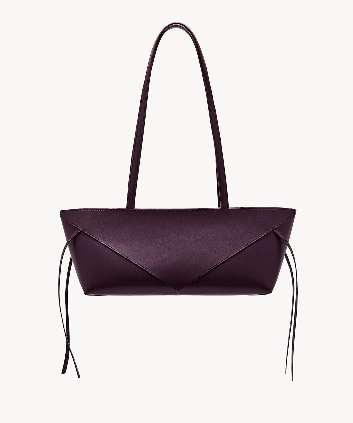 끌라베(CLAVE) 시에나 버건디 토트백 (SIENNA Brurgundy Tote Bag)