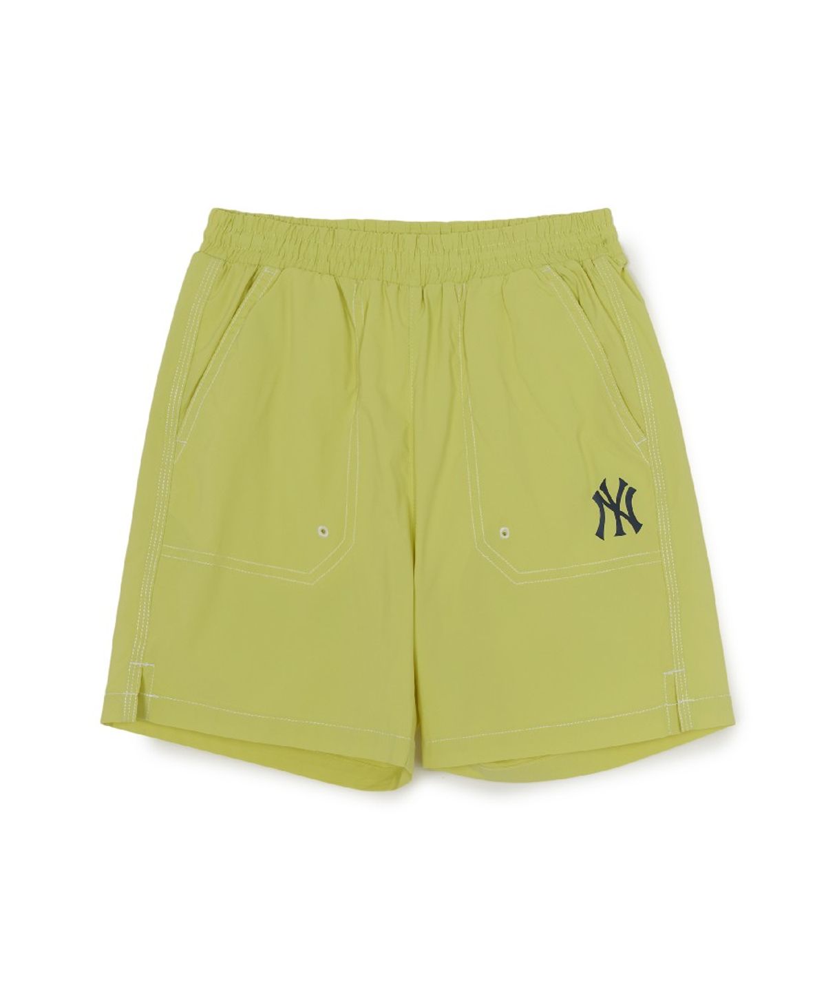 엠엘비 키즈(MLB KIDS) 스트릿 티셔츠 래쉬가드 보드쇼츠 세트 NY (Navy)