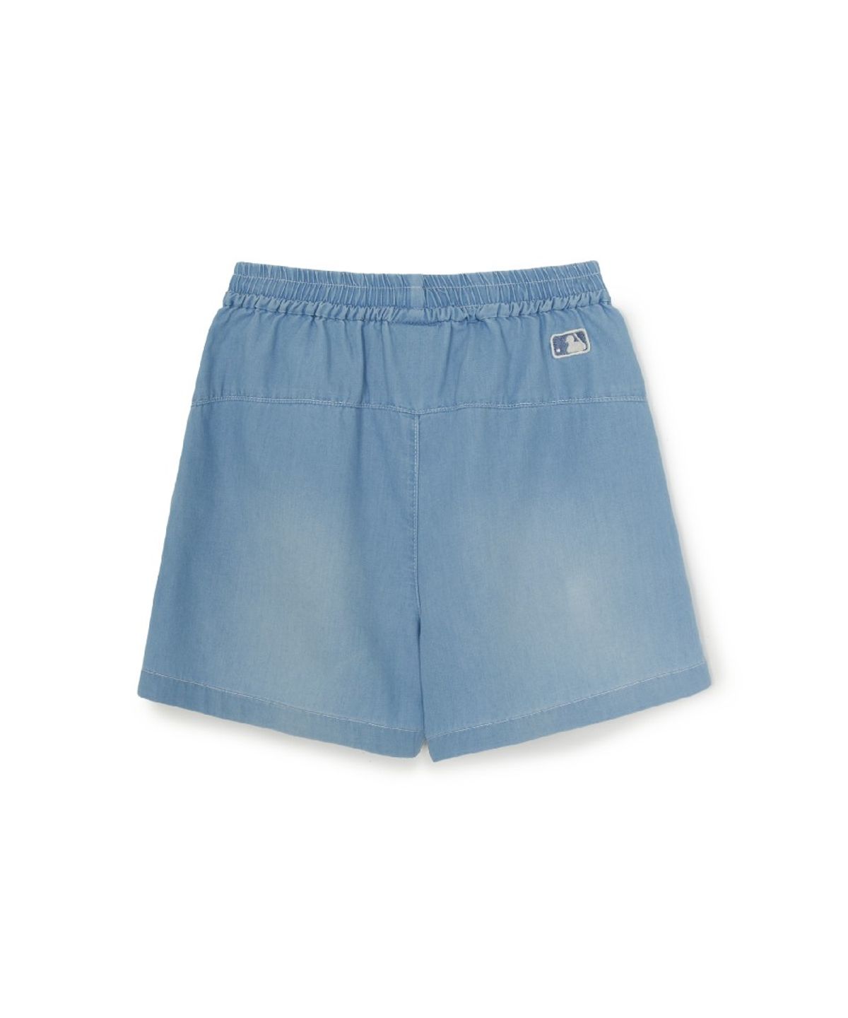 엠엘비 키즈(MLB KIDS) 베이직 여아 쿨필드 데님 반바지 NY (L.Blue)