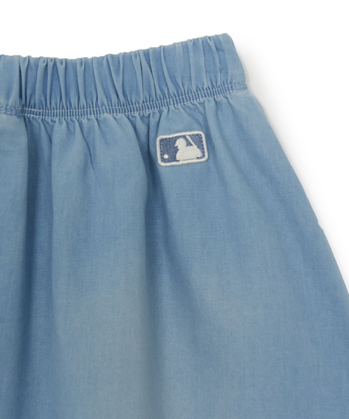 엠엘비 키즈(MLB KIDS) 베이직 쿨필드 데님 스커트 NY (L.Blue)