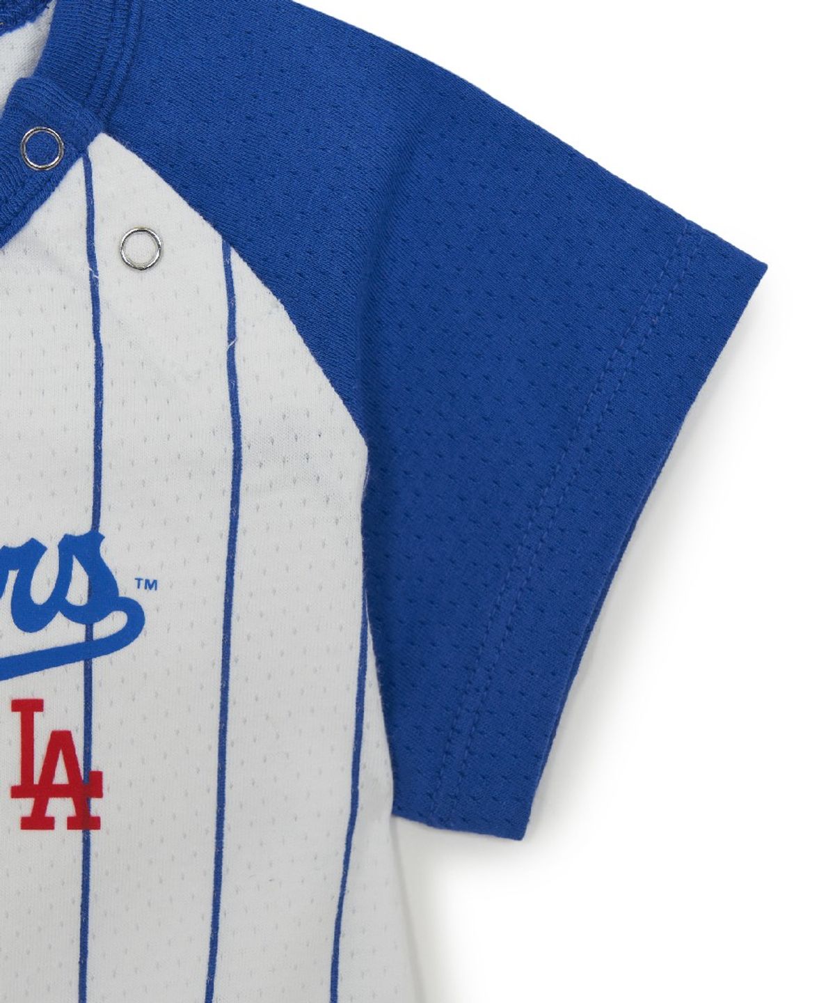 엠엘비 키즈(MLB KIDS) 베이비 반팔 바디수트 패키지 LA (Cobalt Blue)