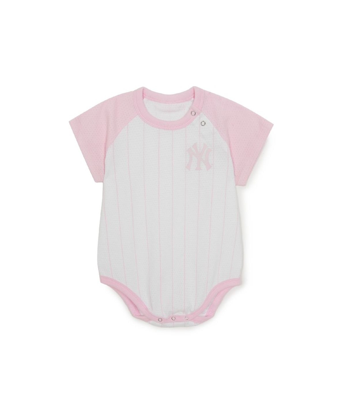 엠엘비 키즈(MLB KIDS) 베이비 반팔 바디수트 패키지 NY (L.Pink)