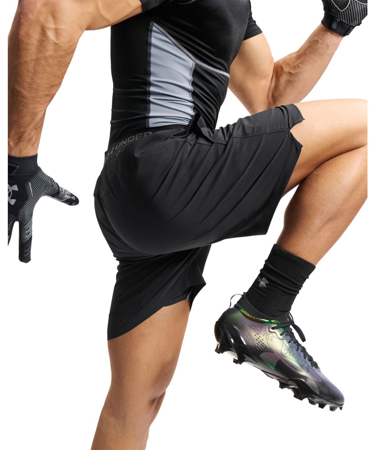 언더아머(UNDERARMOUR) 배니시 우븐 2.0 6인치 쇼츠 6009865-001