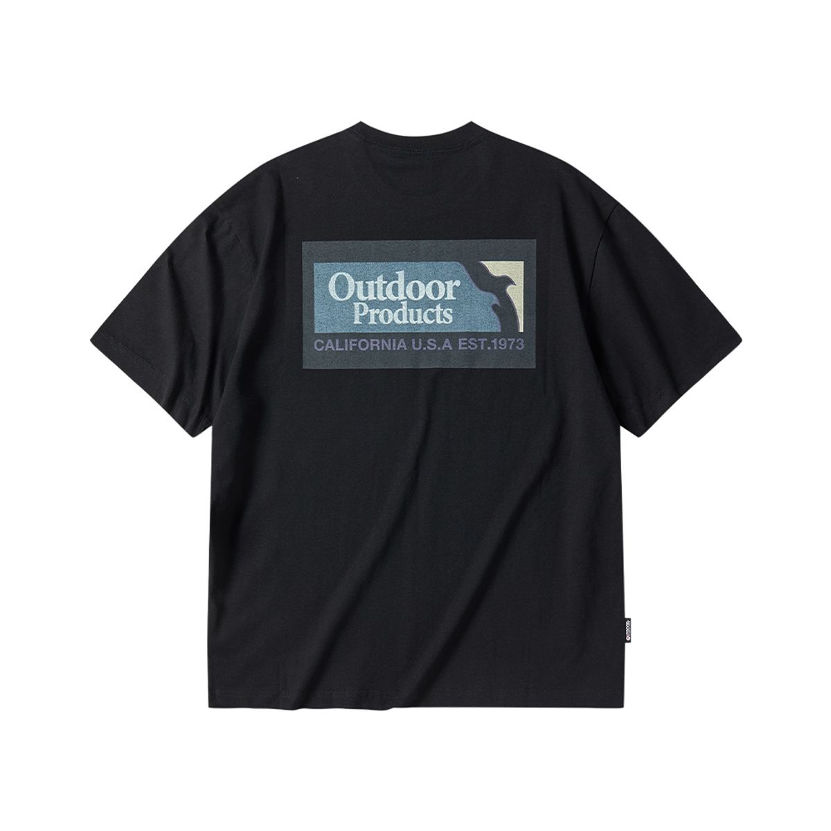 아웃도어 프로덕츠(OUTDOOR PRODUCTS) 아카이브 로고 티셔츠 (블랙)