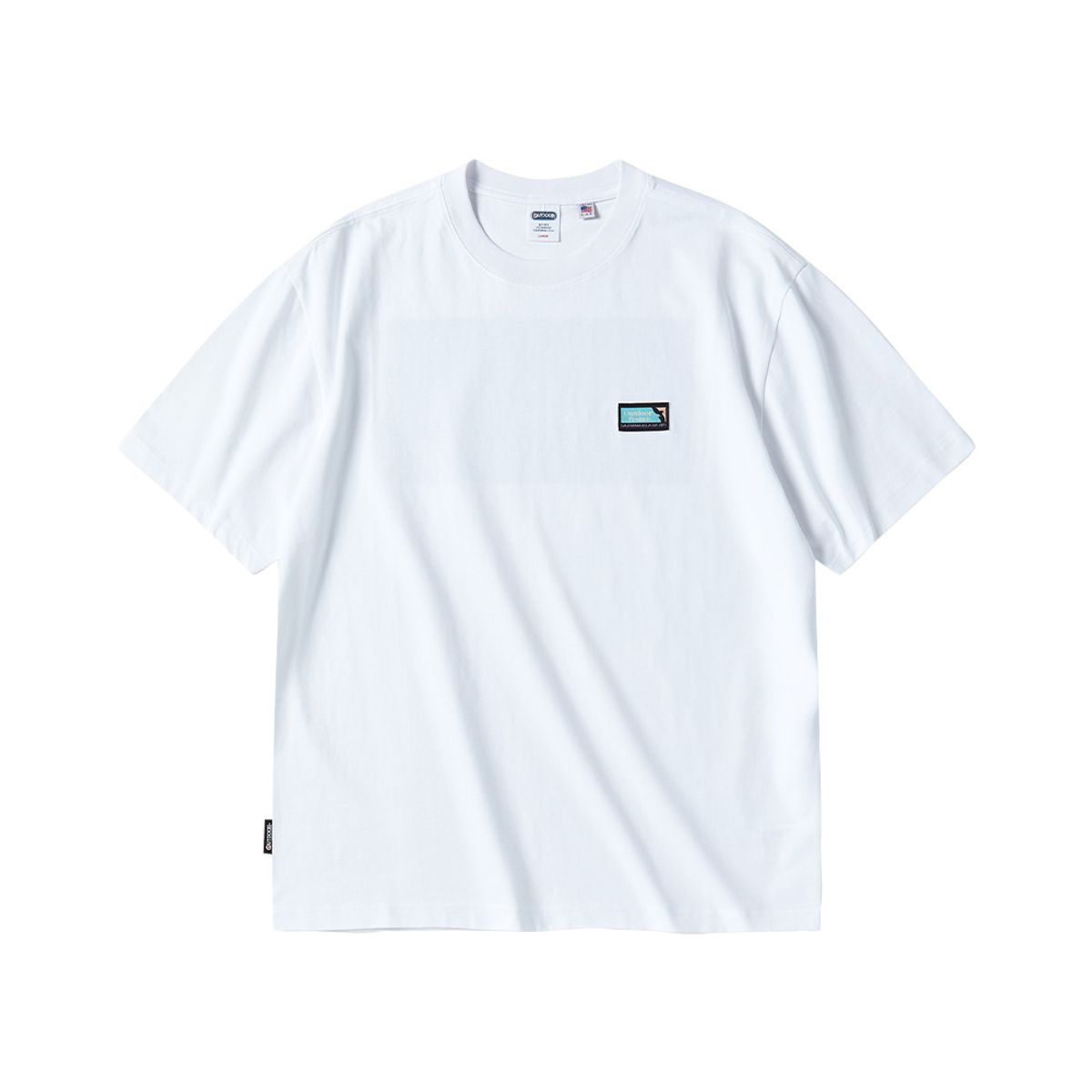 아웃도어 프로덕츠(OUTDOOR PRODUCTS) 아카이브 로고 티셔츠 (화이트)