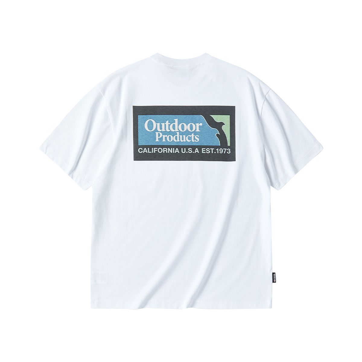 아웃도어 프로덕츠(OUTDOOR PRODUCTS) 아카이브 로고 티셔츠 (화이트)