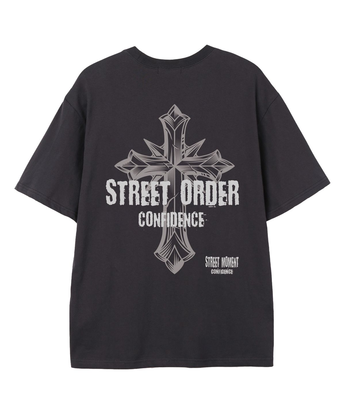 밴웍스(VANNWORKS) CROSS STREET 반팔티셔츠 (VS0227) 차콜
