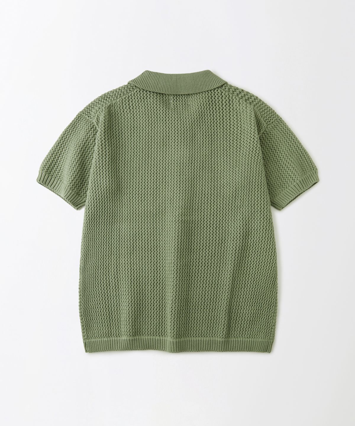 아웃스탠딩(OUTSTANDING) HS CROCHET KNIT CARDIGAN_L.GREEN