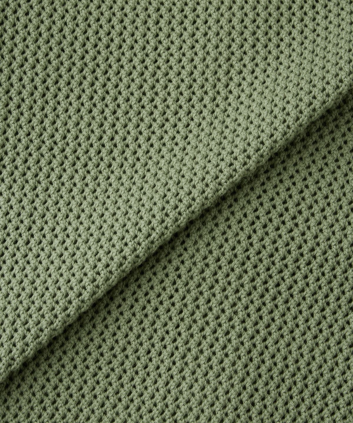 아웃스탠딩(OUTSTANDING) HS CROCHET KNIT CARDIGAN_L.GREEN