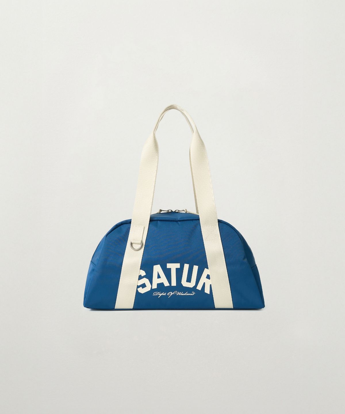 세터(SATUR) 나일론 트라페즈 숄더 백 블루