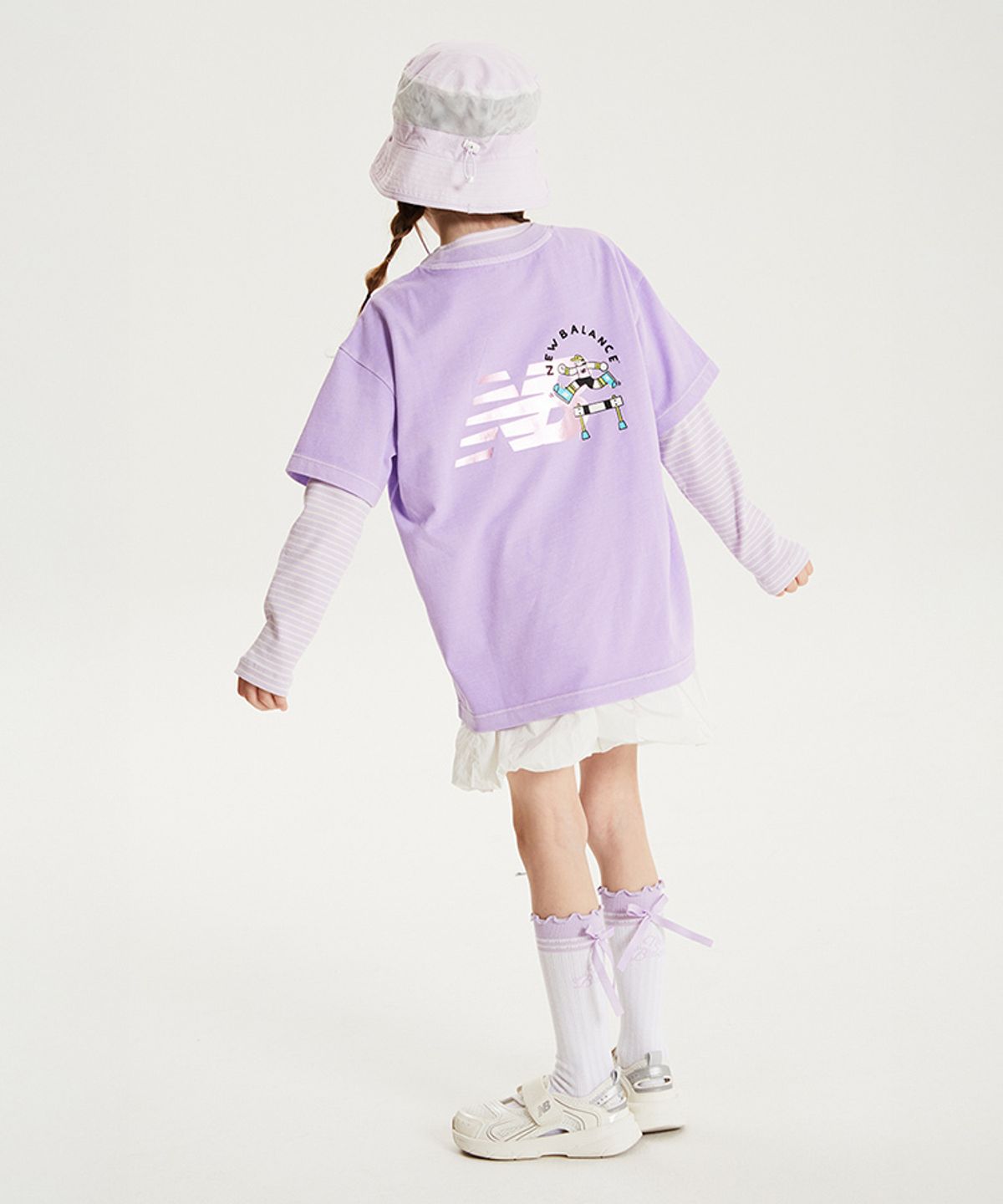 뉴발란스 키즈(NEWBALANCEKIDS) STELLAR PLAY GROUND_아동 피그먼트 반팔티셔츠 NK9EG2502U88
