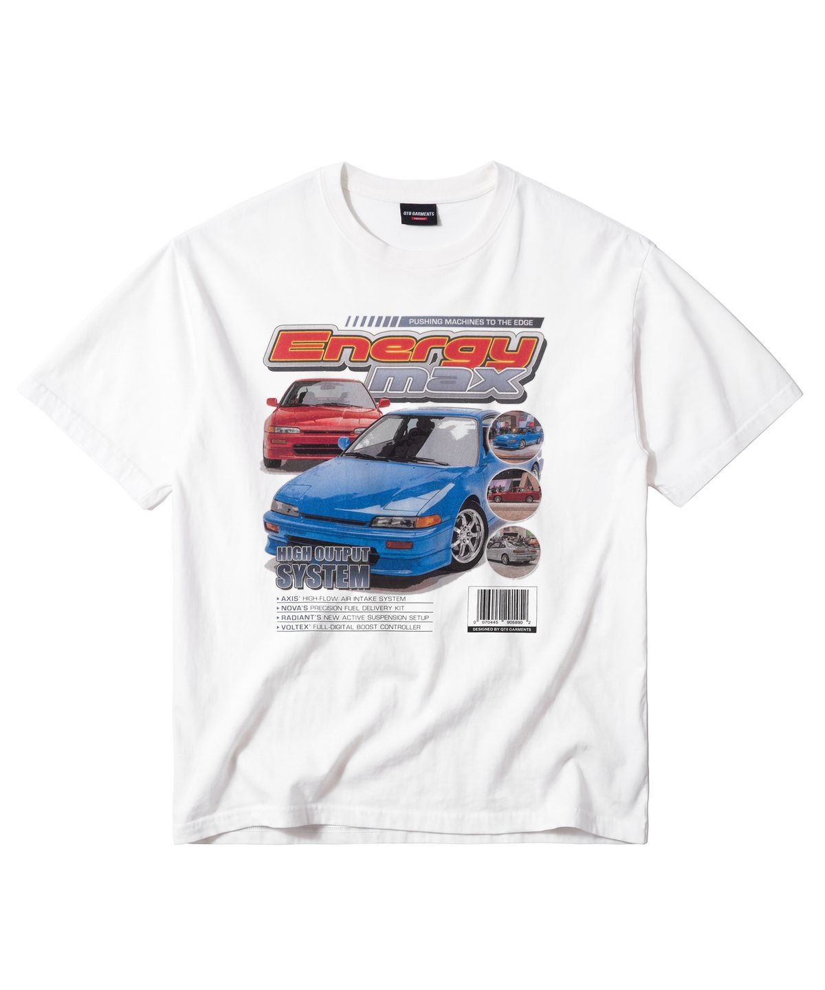 큐티에잇 가먼츠(QT8 GARMENTS) LB Energy Max Washed Tee (Ivory)