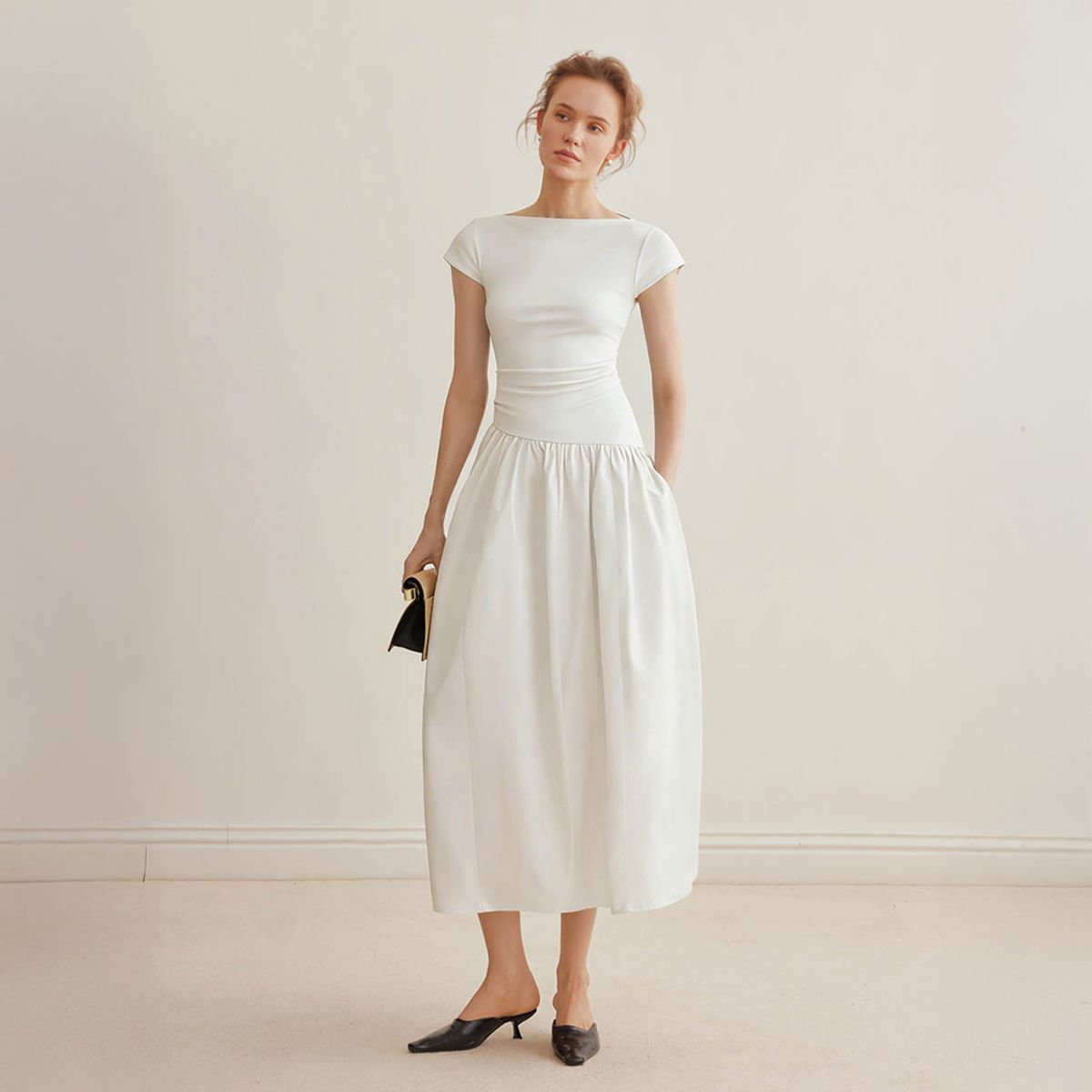 와이와이아이엠(YYIAM) YY_Slimming bud dress_3color