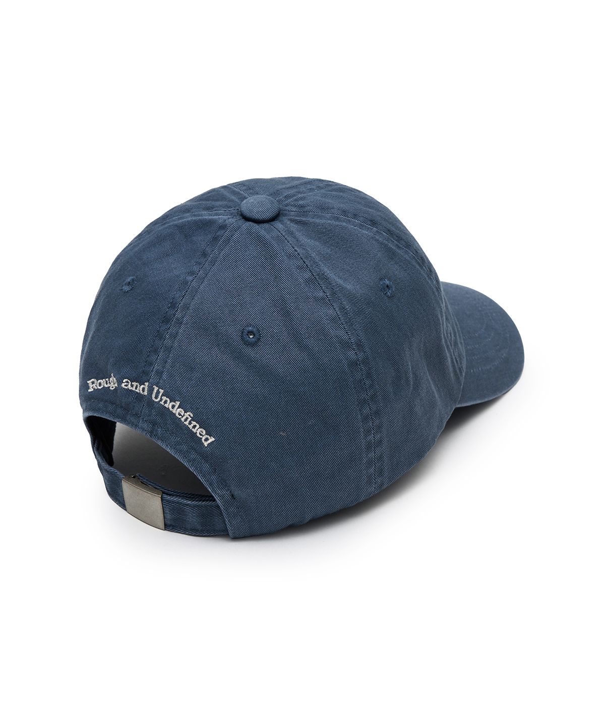 마뗑킴(MATIN KIM) MATIN BLOCK LOGO BALL CAP IN SMOKE BLUE