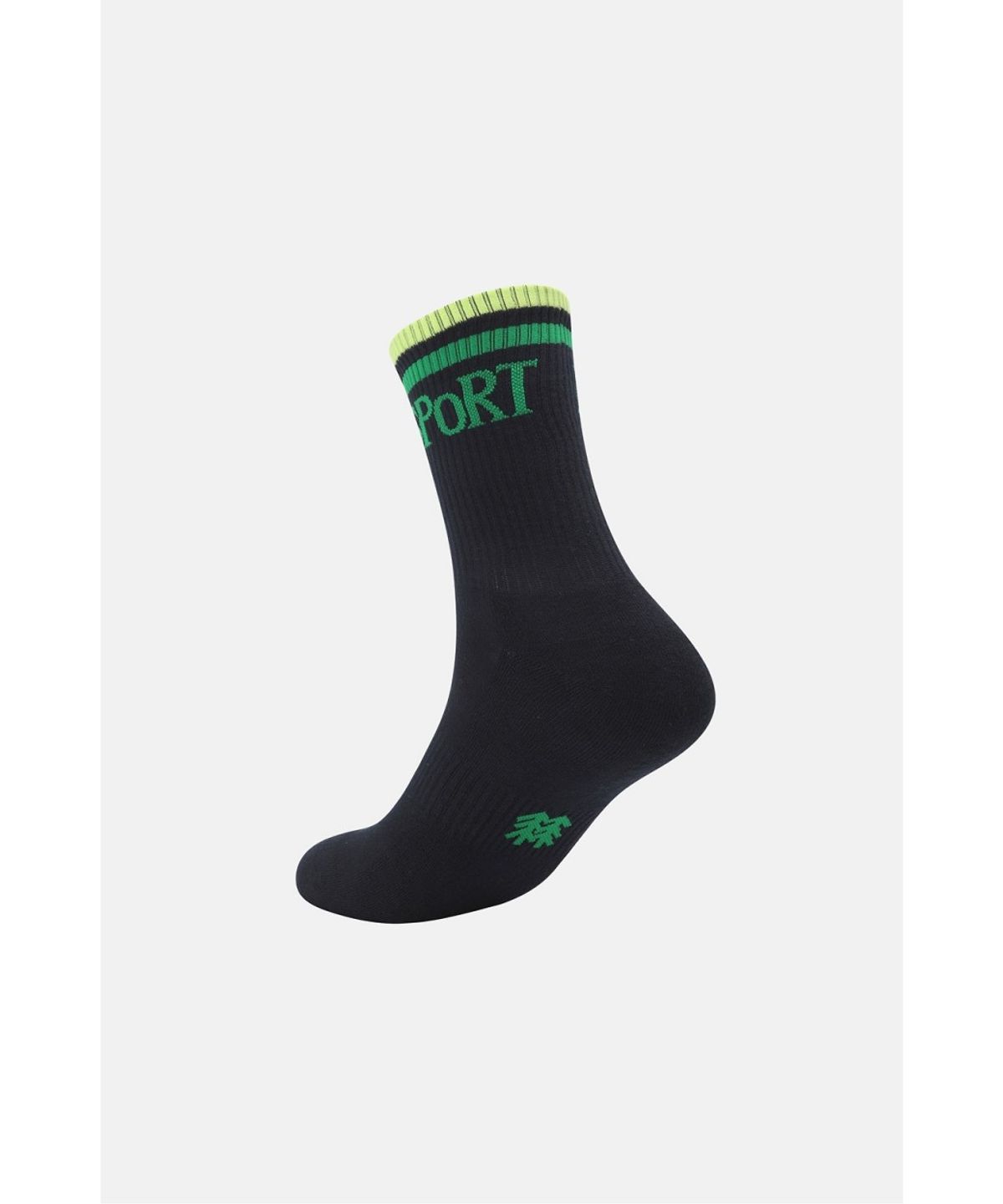 코오롱스포츠(KOLON SPORT) 레트로 크루 삭스 QELAX26401NAY