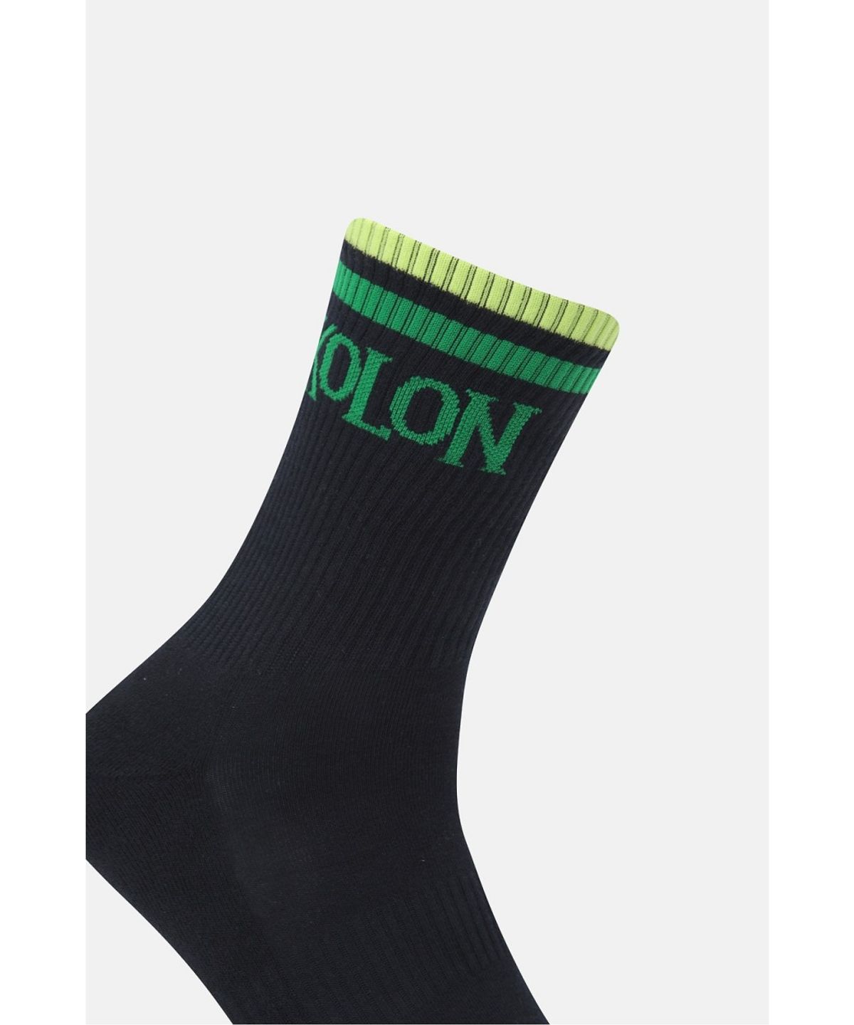 코오롱스포츠(KOLON SPORT) 레트로 크루 삭스 QELAX26401NAY