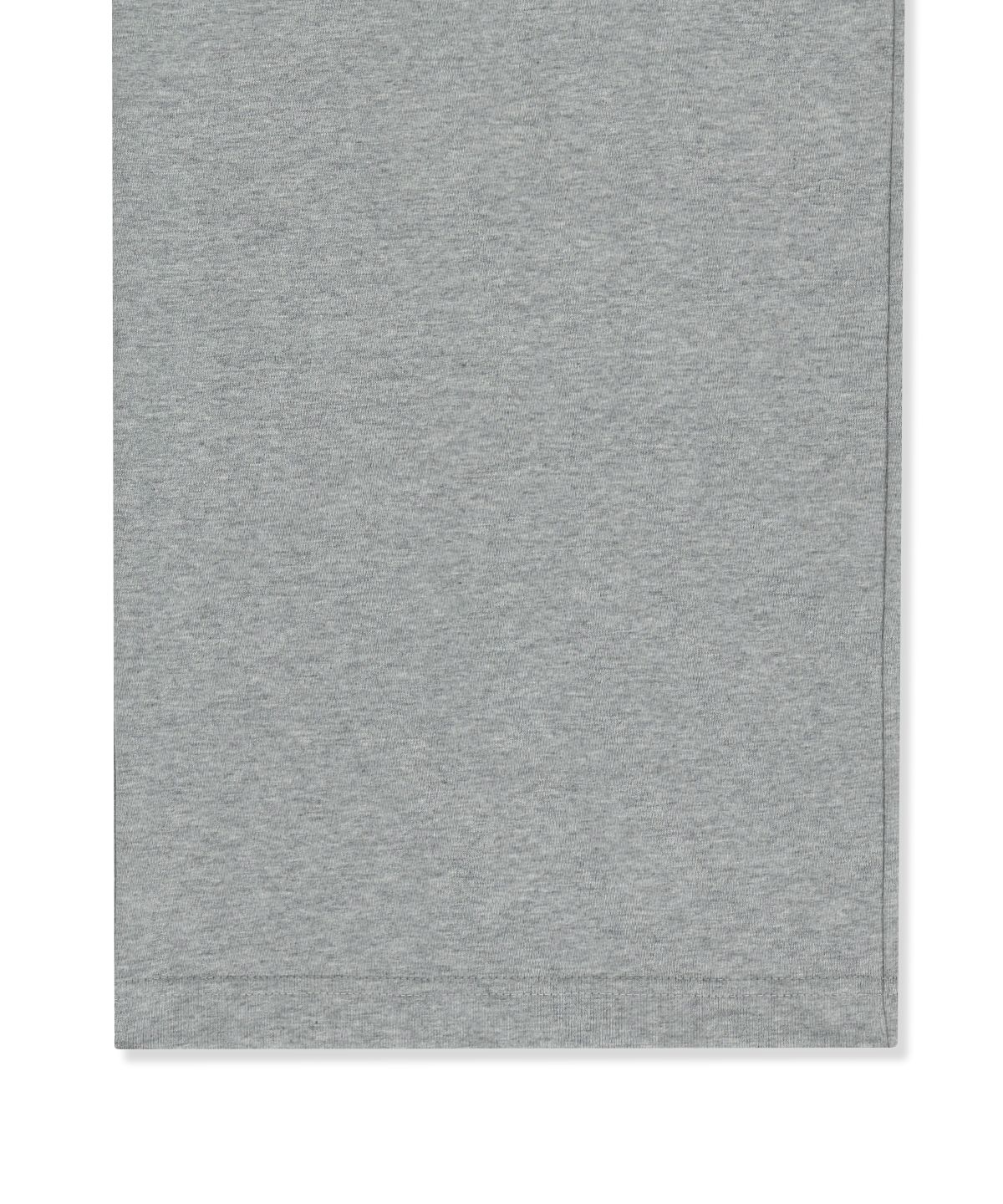 마뗑킴(MATIN KIM) LAYERED SKIRT JERSEY PANTS IN GREY