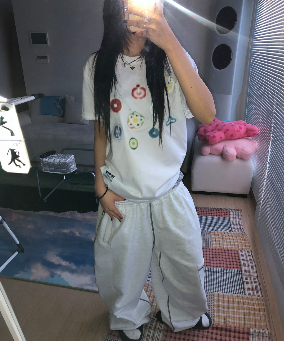 쏘비(SEW-B) JUJU 오버핏 반팔티