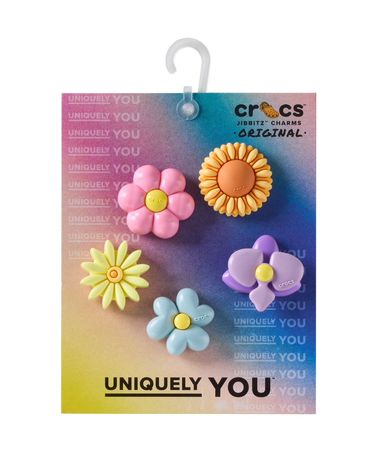 크록스(CROCS) 퍼피 플라워 5개 세트 / 10018444