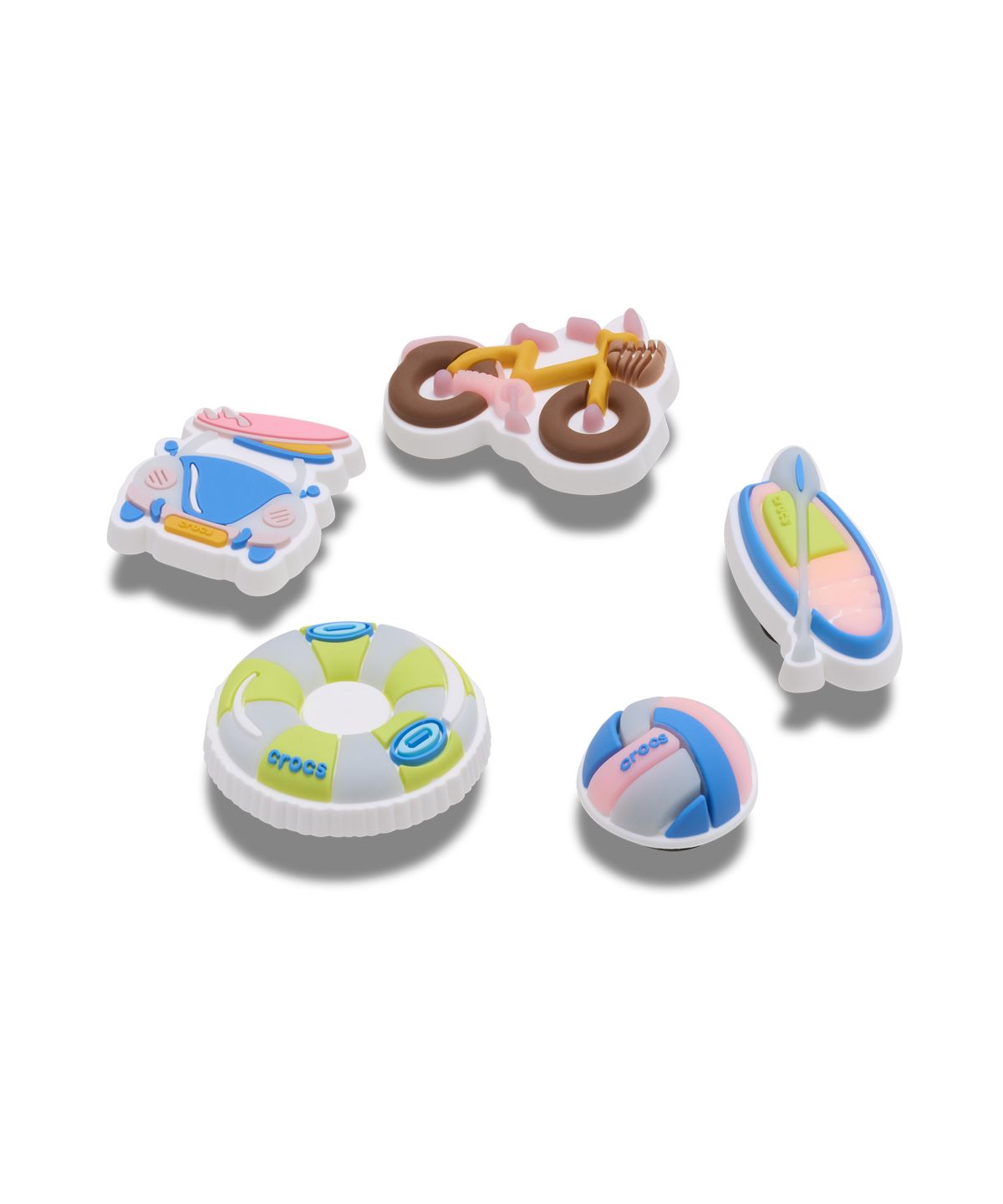크록스(CROCS) UV 컬러 체인지 비치 5개 세트 / 10018495