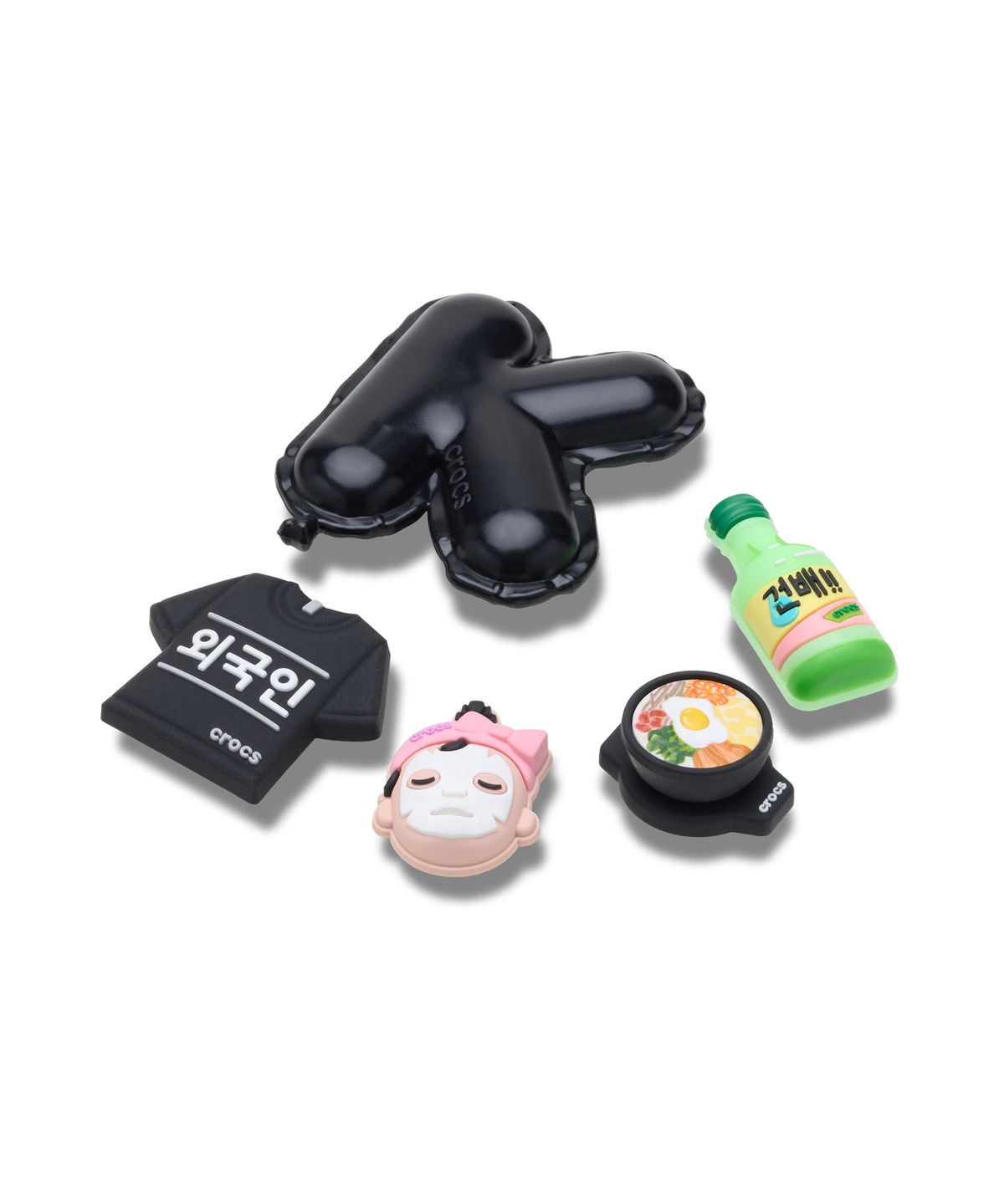 크록스(CROCS) 코리아 에센셜 5개 세트 / 10018563