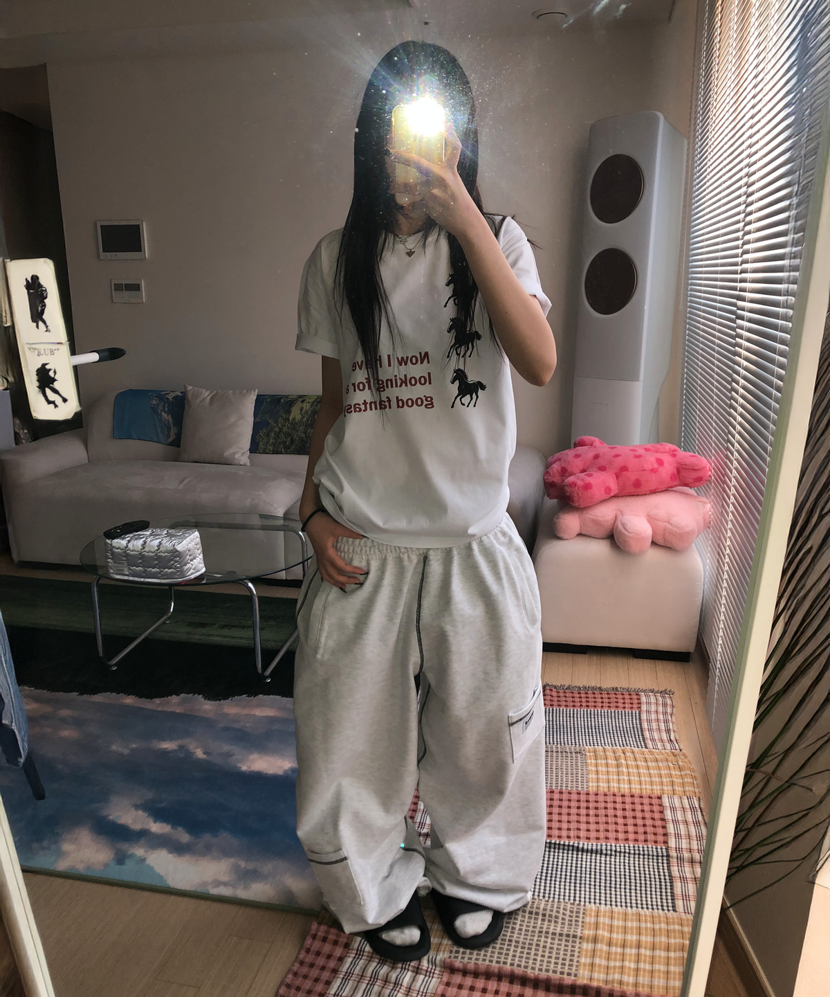 쏘비(SEW-B) NWWW 오버핏 반팔티