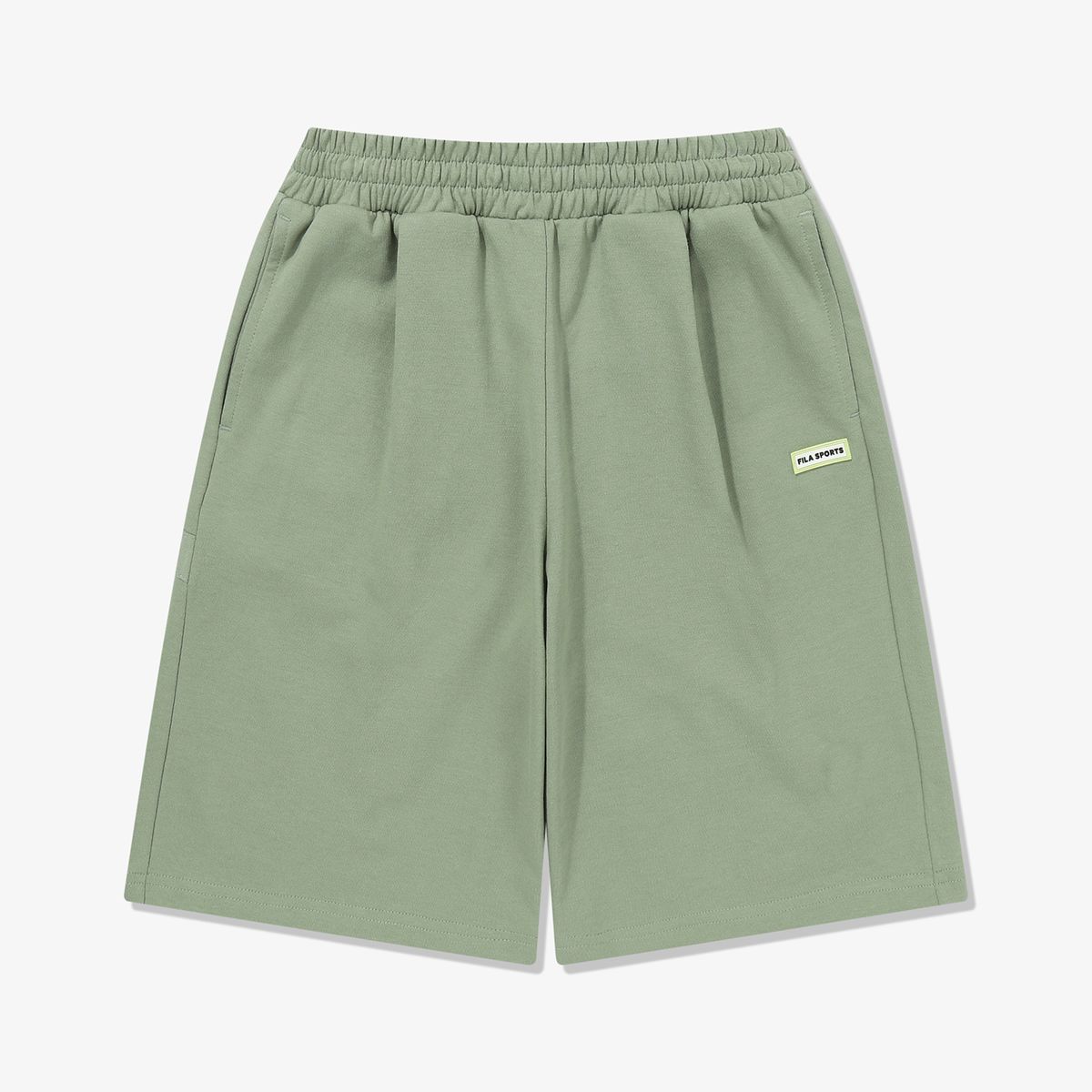 휠라 키즈(FILA KIDS) 5부 백메쉬  팬츠