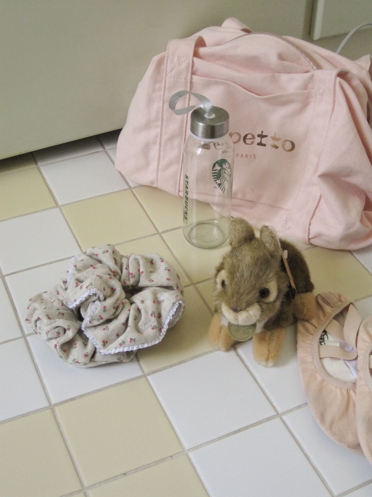 둥그런(DUNGEUREON) Phoebe Scrunchie (Oatmeal, 2 Type)