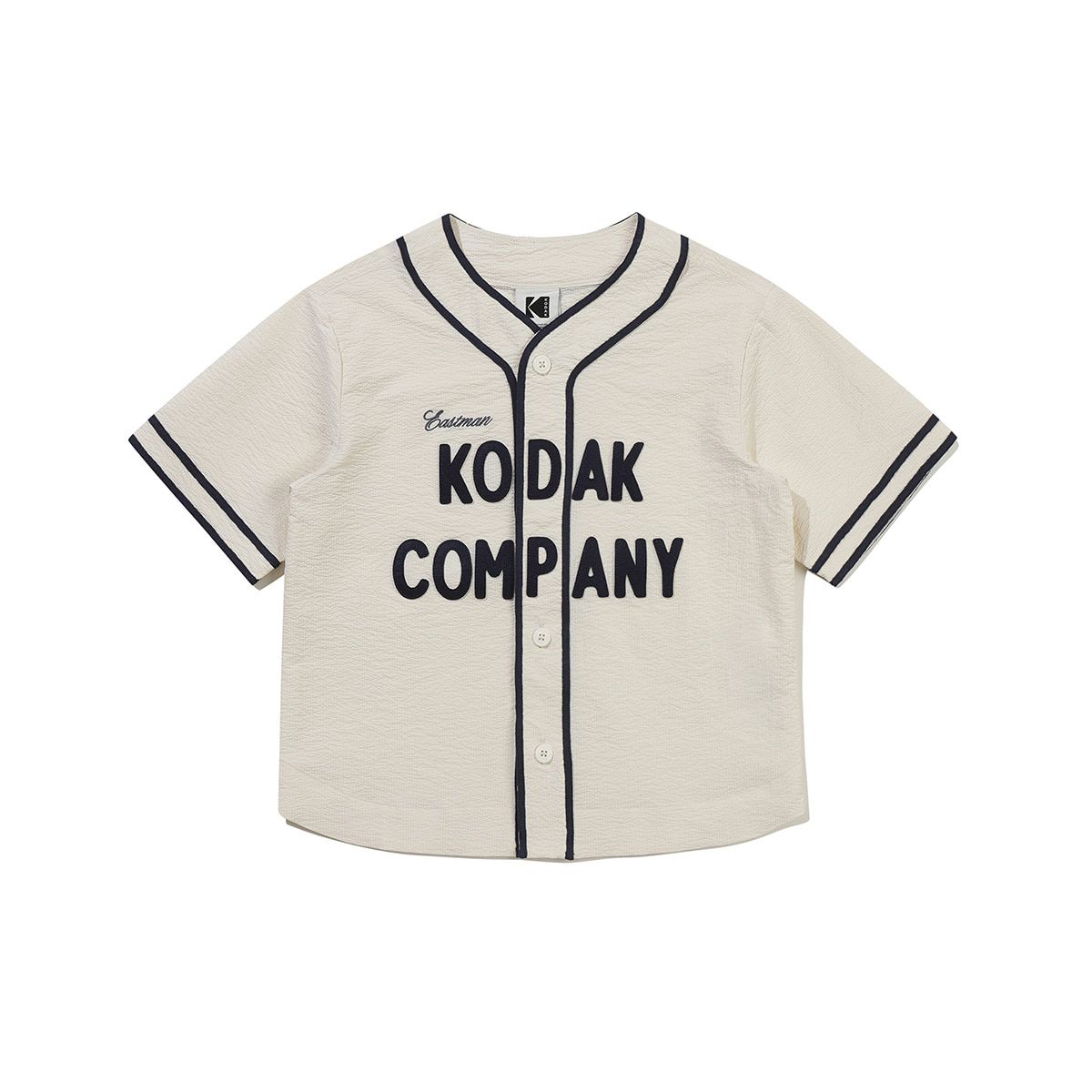 코닥 키즈(KODAK KIDS) 코닥컴퍼니 시어샷 베이스볼 셔츠 키즈 IVORY
