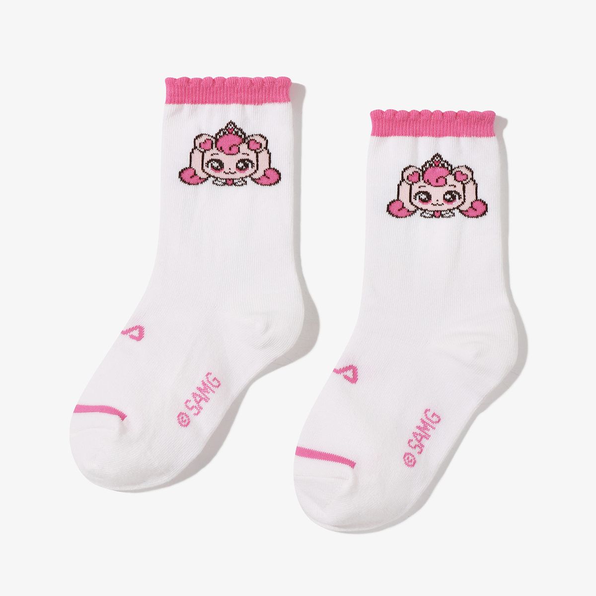 휠라 키즈(FILA KIDS) 프린세스 캐치! 티니핑 양말 선물팩