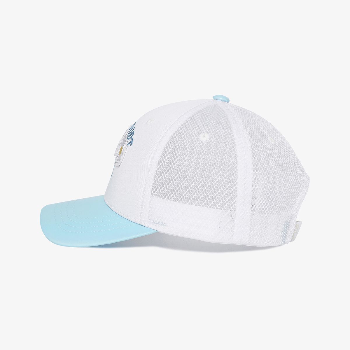 휠라 키즈(FILA KIDS) 플라워 팝업 반메쉬 캡