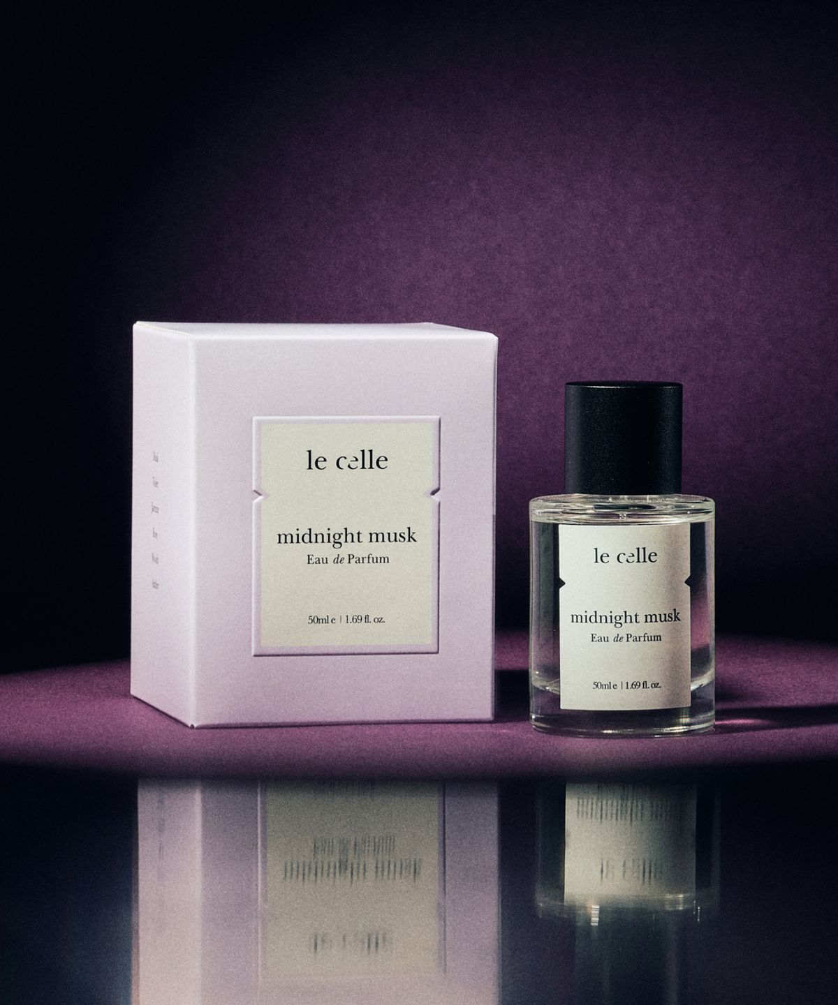 르셀르(LECELLE) 미드나잇 머스크 오드퍼퓸 50ml [머스크·매혹적인·밤의향](캔들키트 증정)
