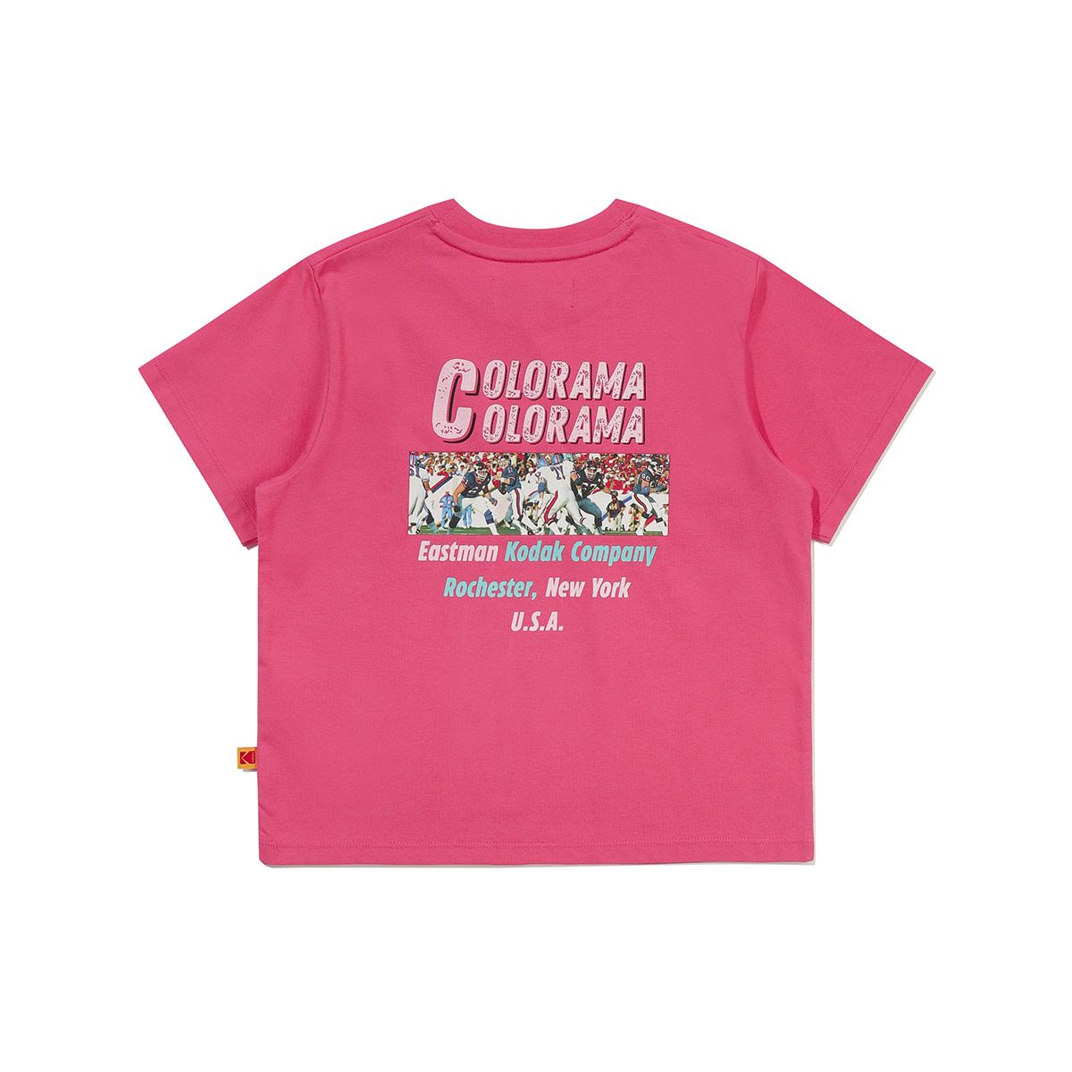 코닥 키즈(KODAK KIDS) 컬러라마 에어로쿨 반팔 티셔츠 키즈 PINK