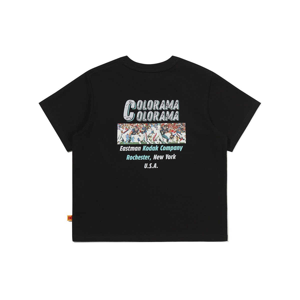 코닥 키즈(KODAK KIDS) 컬러라마 에어로쿨 반팔 티셔츠 키즈 BLACK