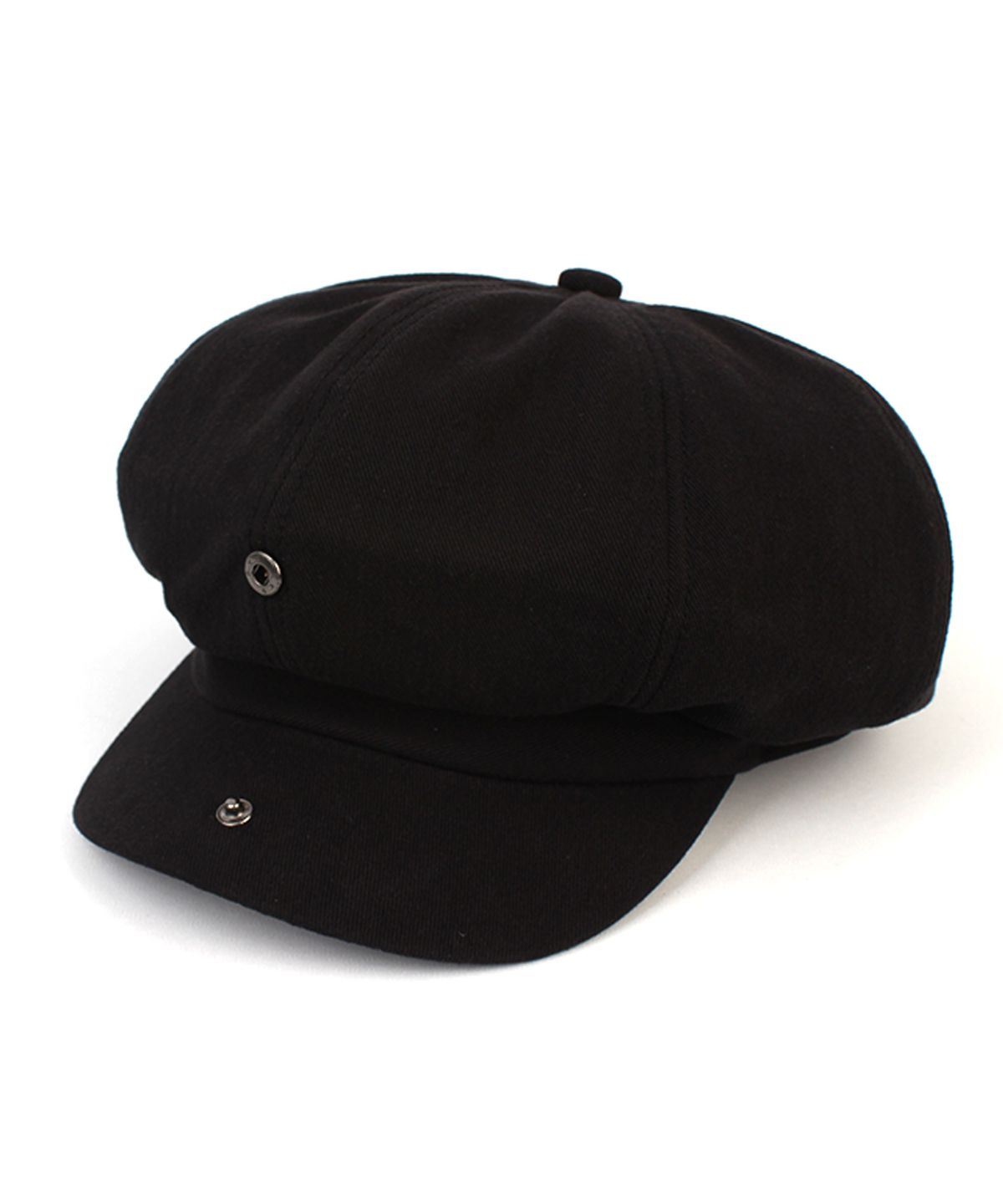 유니버셜 케미스트리(UNIVERSAL CHEMISTRY) Overfit Black Newsboy Cap 뉴스보이캡