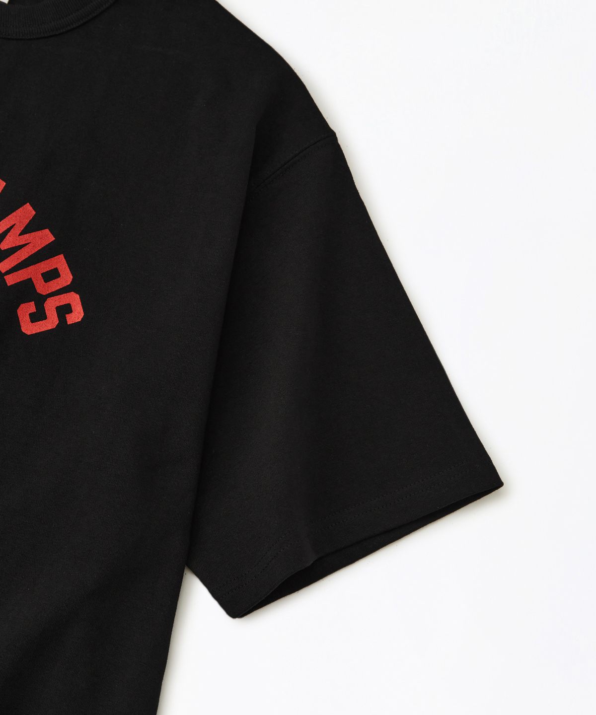 아웃스탠딩(OUTSTANDING) [LOONEY TUNES] HALF SLEEVE TEE(WORLD CHAMPS)_BLACK