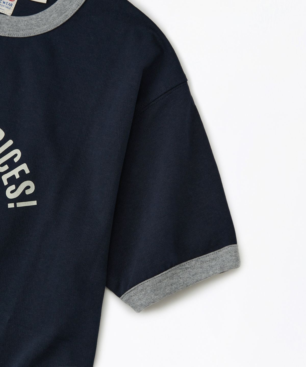 아웃스탠딩(OUTSTANDING) [LOONEY TUNES] HALF SLEEVE TEE(DYNAMITE PRICES)_NAVY