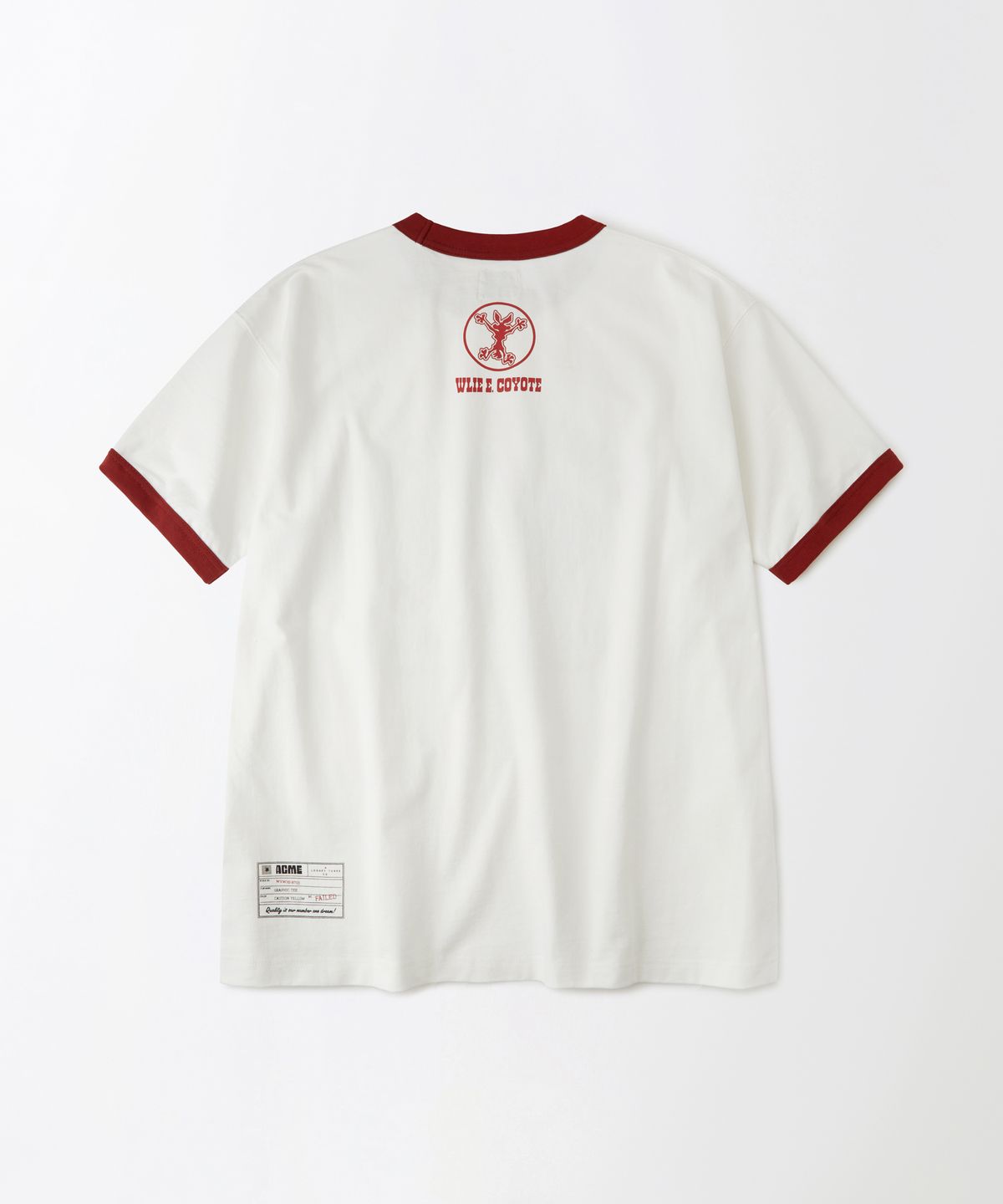 아웃스탠딩(OUTSTANDING) [LOONEY TUNES] HALF SLEEVE TEE(DYNAMITE PRICES)_OFF WHITE