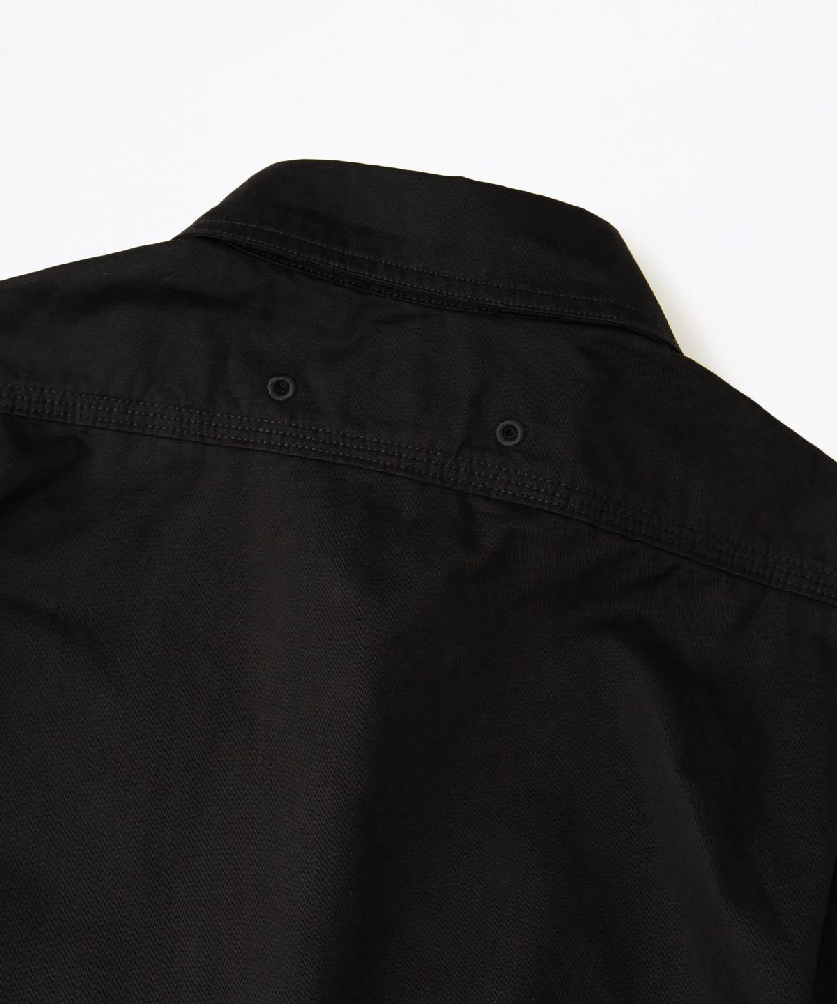 아웃스탠딩(OUTSTANDING) [LOONEY TUNES] TRIPLE STITCH MECHANIC HALF SHIRT_BLACK