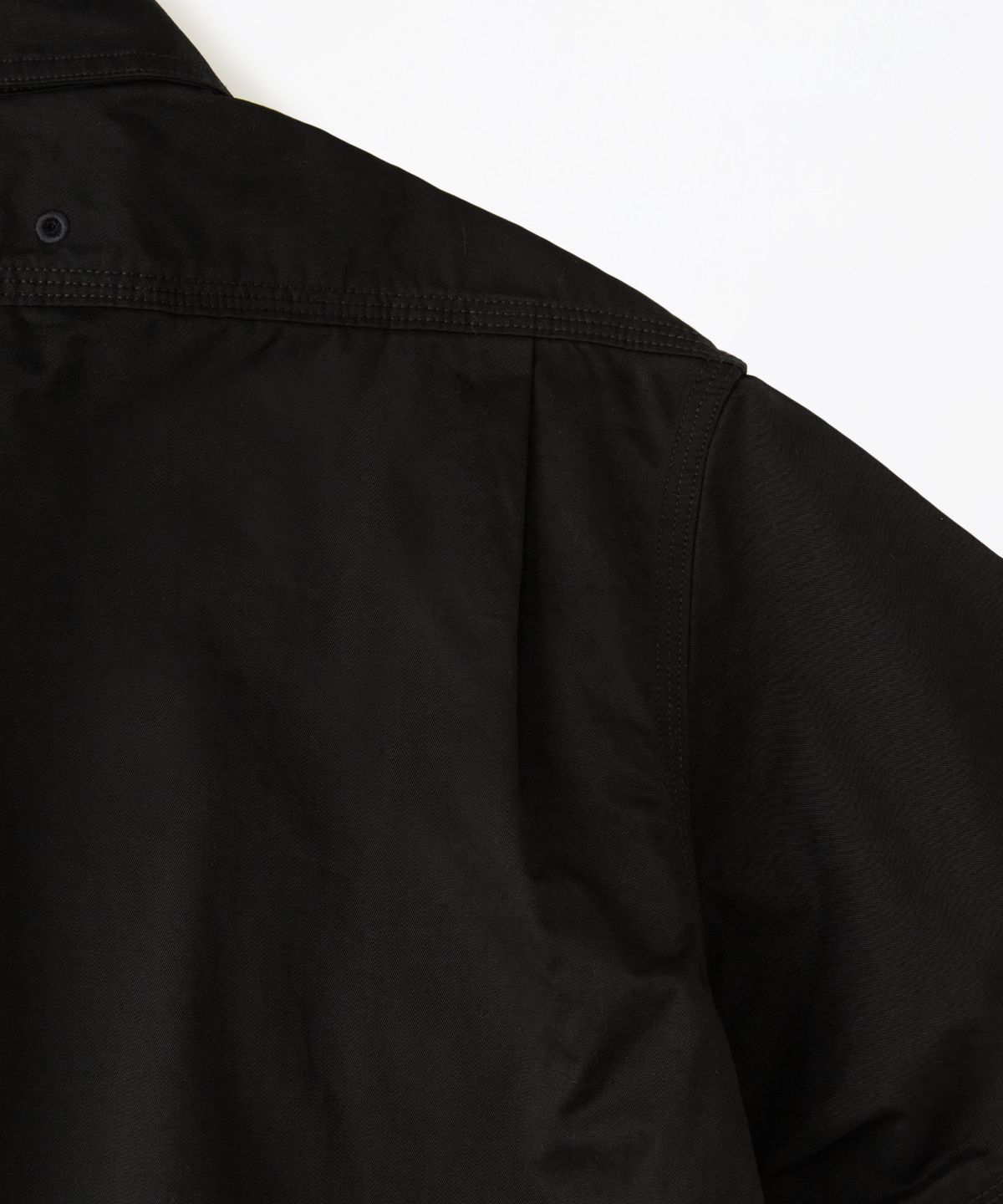 아웃스탠딩(OUTSTANDING) [LOONEY TUNES] TRIPLE STITCH MECHANIC HALF SHIRT_BLACK