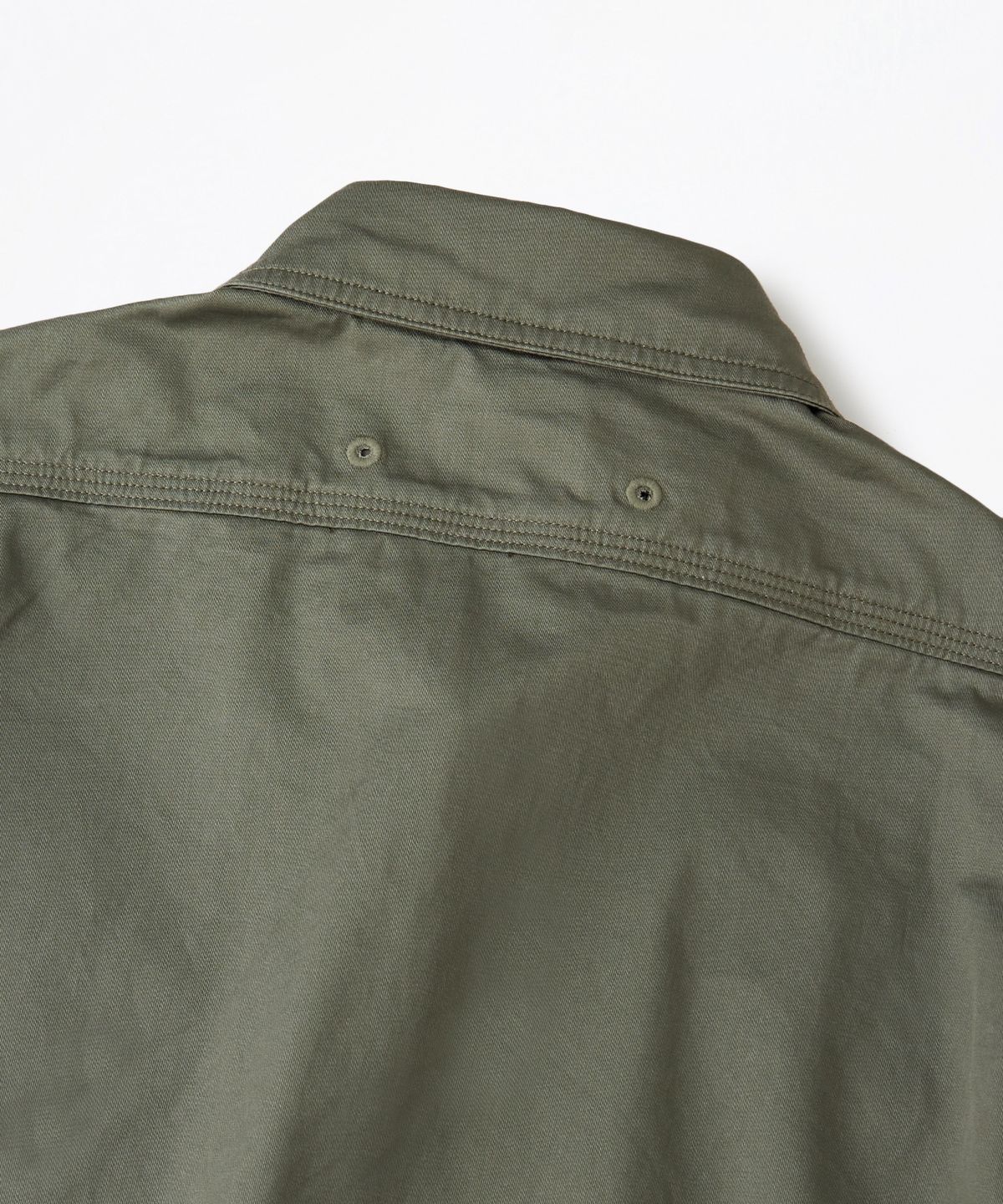 아웃스탠딩(OUTSTANDING) [LOONEY TUNES] TRIPLE STITCH MECHANIC HALF SHIRT_CHARCOAL