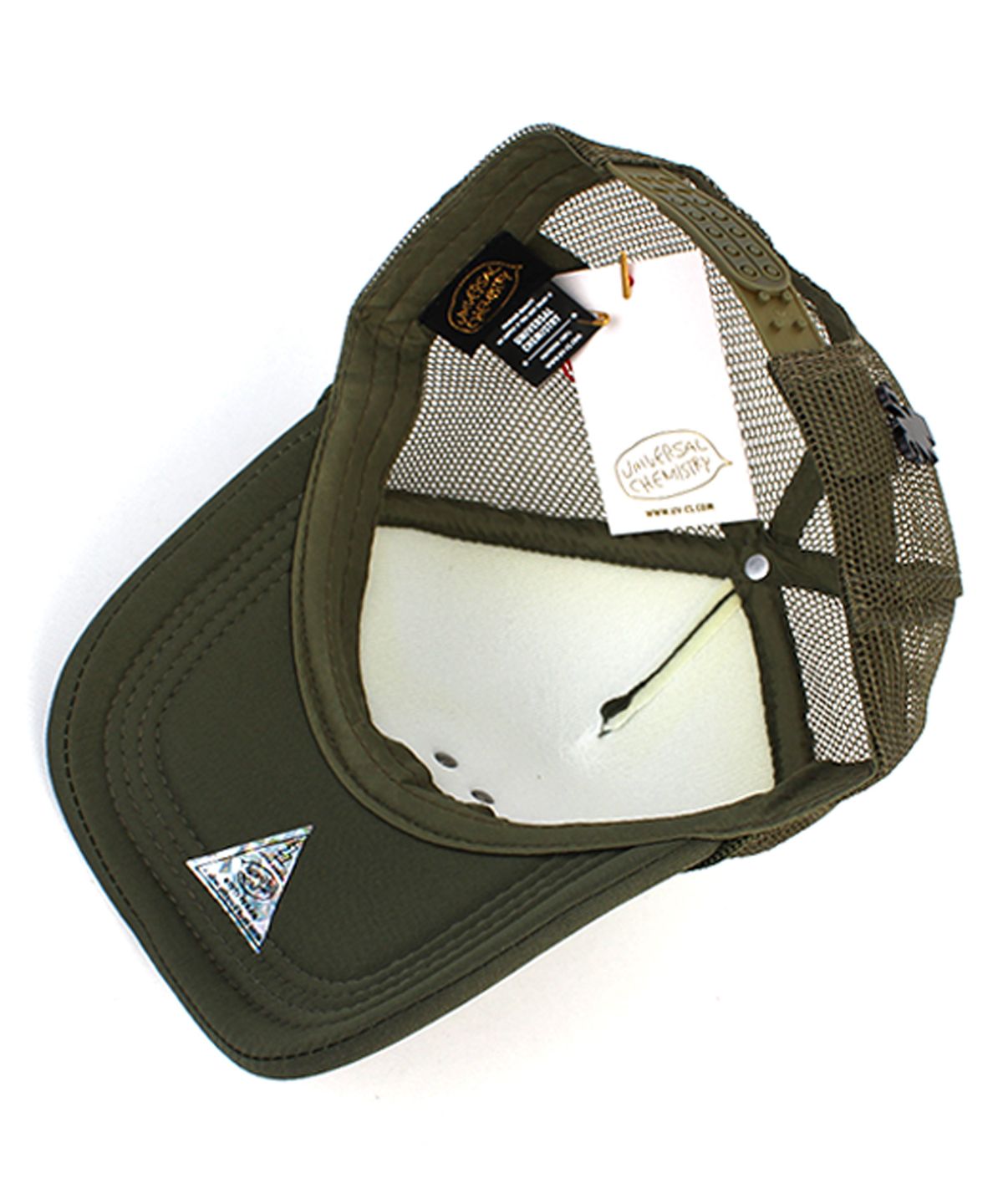 유니버셜 케미스트리(UNIVERSAL CHEMISTRY) Bubble Rope Khaki Meshcap 메쉬캡