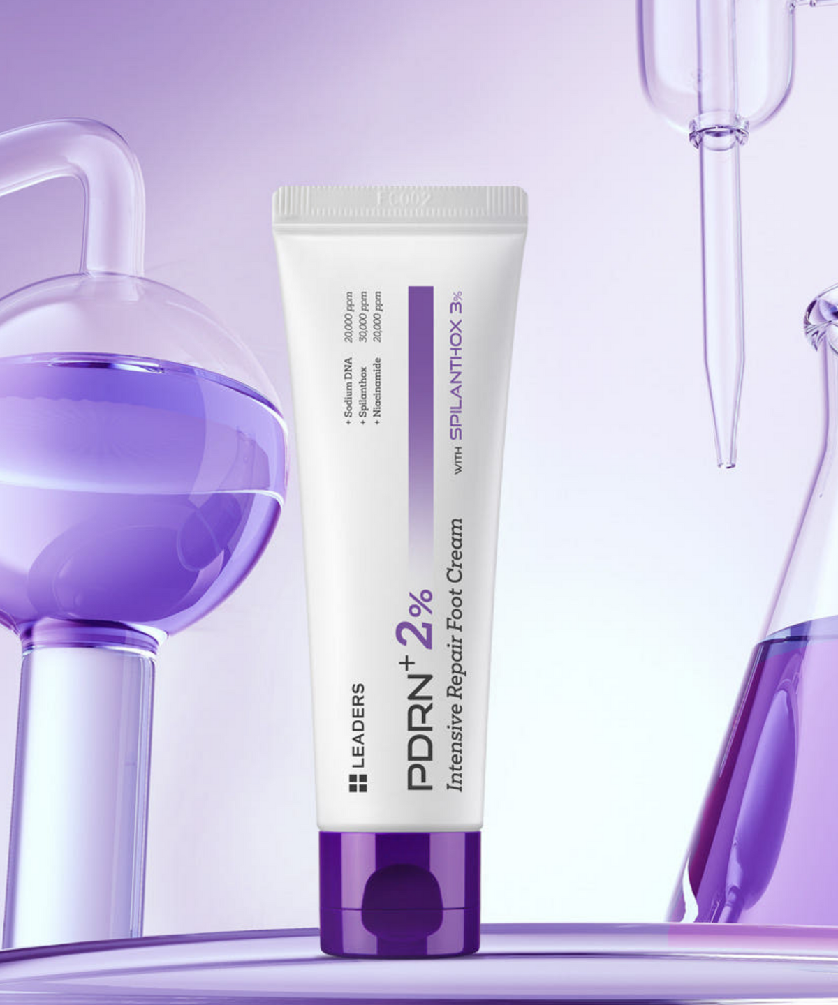리더스코스메틱(LEADERS COSMETICS) 리더스 PDRN+ 2% 인텐시브 리페어 풋크림 50g