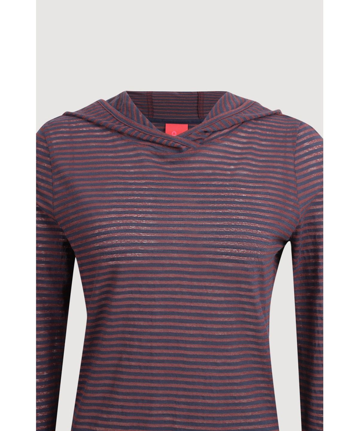 럭키슈에뜨(LUCKY CHOUETTE) Slim-fit Hood T-shirt LFTAX25455BRD